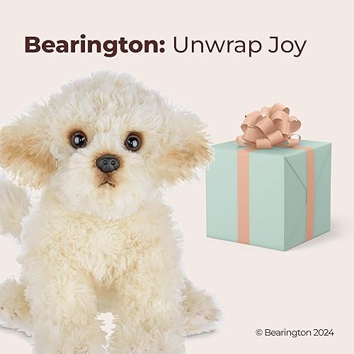 Vista 17 de Bearington Lovely Doodles - Animal de peluche de caramelo de 14 pulgadas para cachorros, juguetes de peluche para niños, peluches Goldendoodle