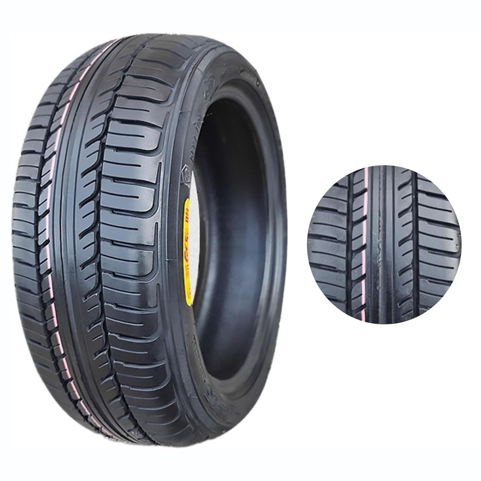 125/65-12 Opona 51J 4PR Run Flat, 125/65/12 Bezprzekłuwowa Bezduwkowa Opona Radialna, 125 65 12 Wysokowydajna Opona Samochodowa Całoroczna do Dojazdy do Pracy i Jazdy Miejskiej