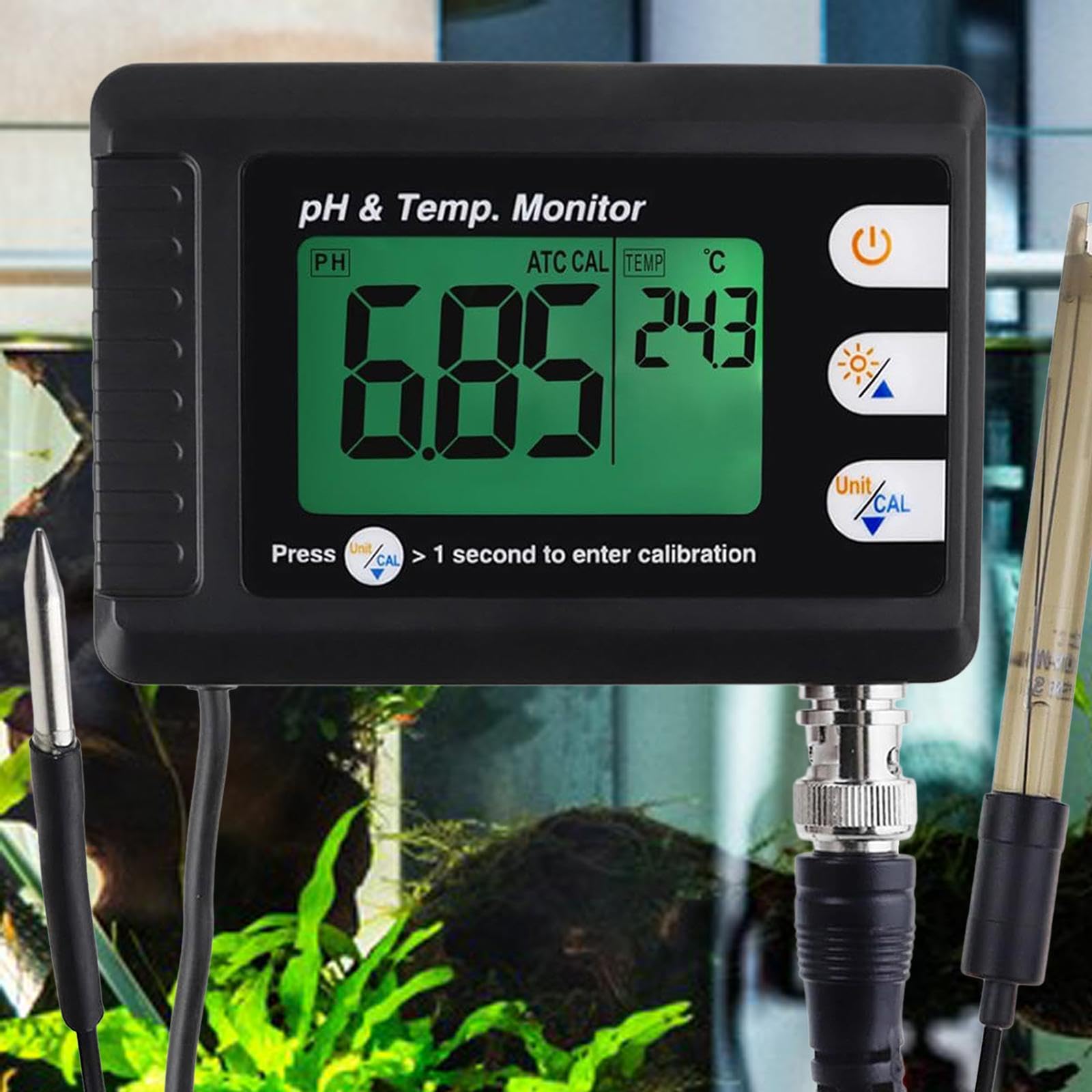 PH Meter, Mehrzweck Wasserqualitätstester für Aquarien, Schwimmbäder Und Aquakultur.
