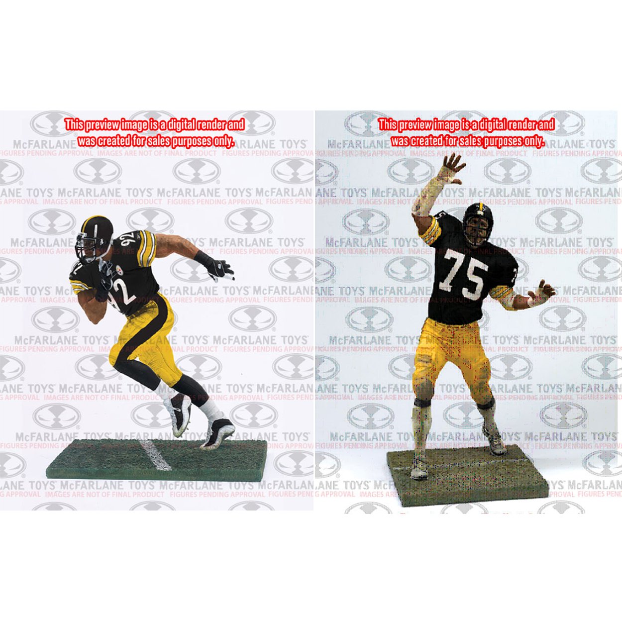 Buy McFarlane Toys NFL Sports Picks Action Figure 2Pack Mean