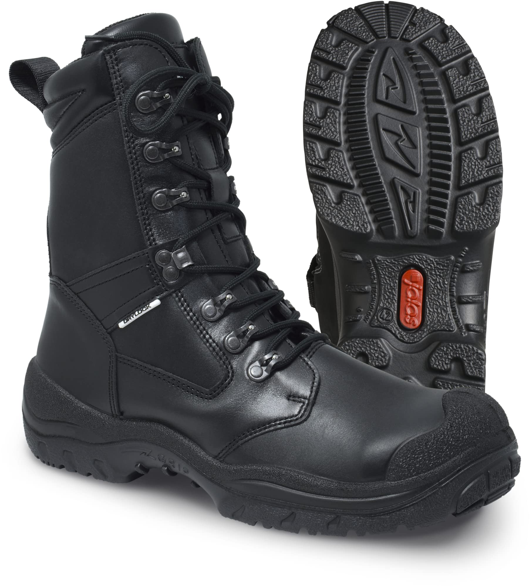 Ejendals JALAS 3328 Drylock Safety Boot, Size EU 41 / US 8 Black
