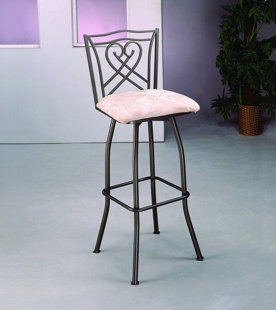 Heart Swivel Bar Stools Set of 2