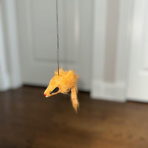 Miniatura 9 de SPOT A-Door-Able - Juguete interactivo para gatos con sonajero colgante y hierba gatera, entretiene a los gatos durante horas, disfruta de los