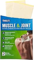 Vista 2 de Coralite Parche para aliviar el dolor: parches extra fuertes para aliviar el dolor de espalda, dolor muscular y dolor articular, 2 parches por
