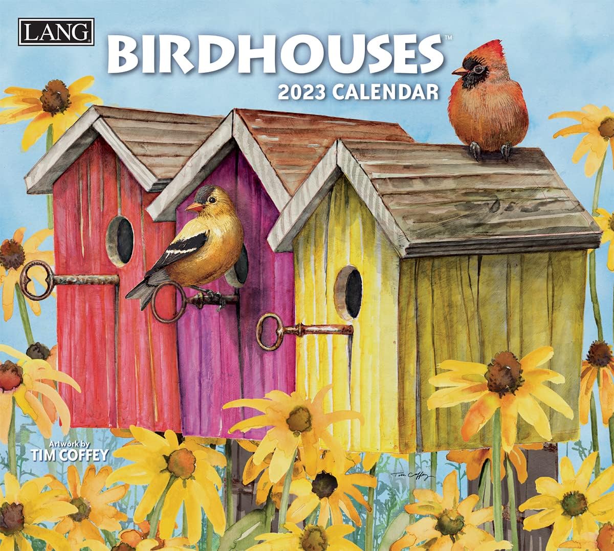 LANG BIRDHOUSES 2023 WALL CALENDAR