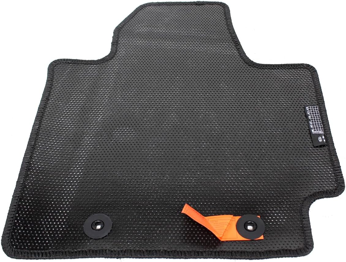 New OEM 2014-2019 KIA Soul 4 PC Carpet Floor MAT Set - Black - Image 4