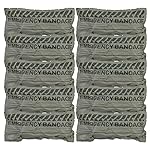 RHINO RESCUE 6 Emergency Compression Bandage Strile Trauma Wound Dressing Israeli First Aid Kit IFAK, 10 Count
