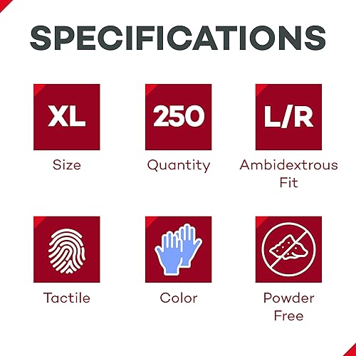 Miniatura 2 de Dealmed Guantes de examen de grado médico de nitrilo