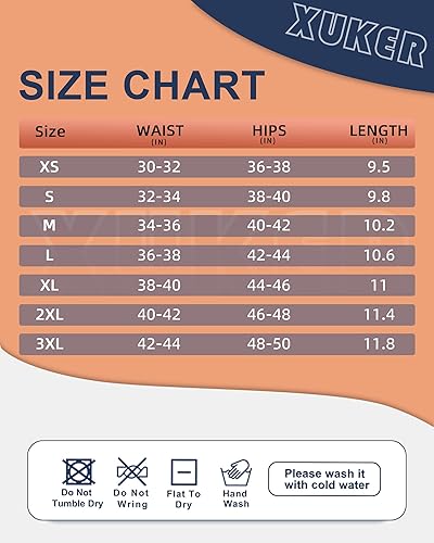 Miniatura 2 de XUKER Pantalones cortos de neopreno para mujeres y hombres, pantalones de neopreno para deportes acuáticos, piscina, natación, esnórquel, flotante,