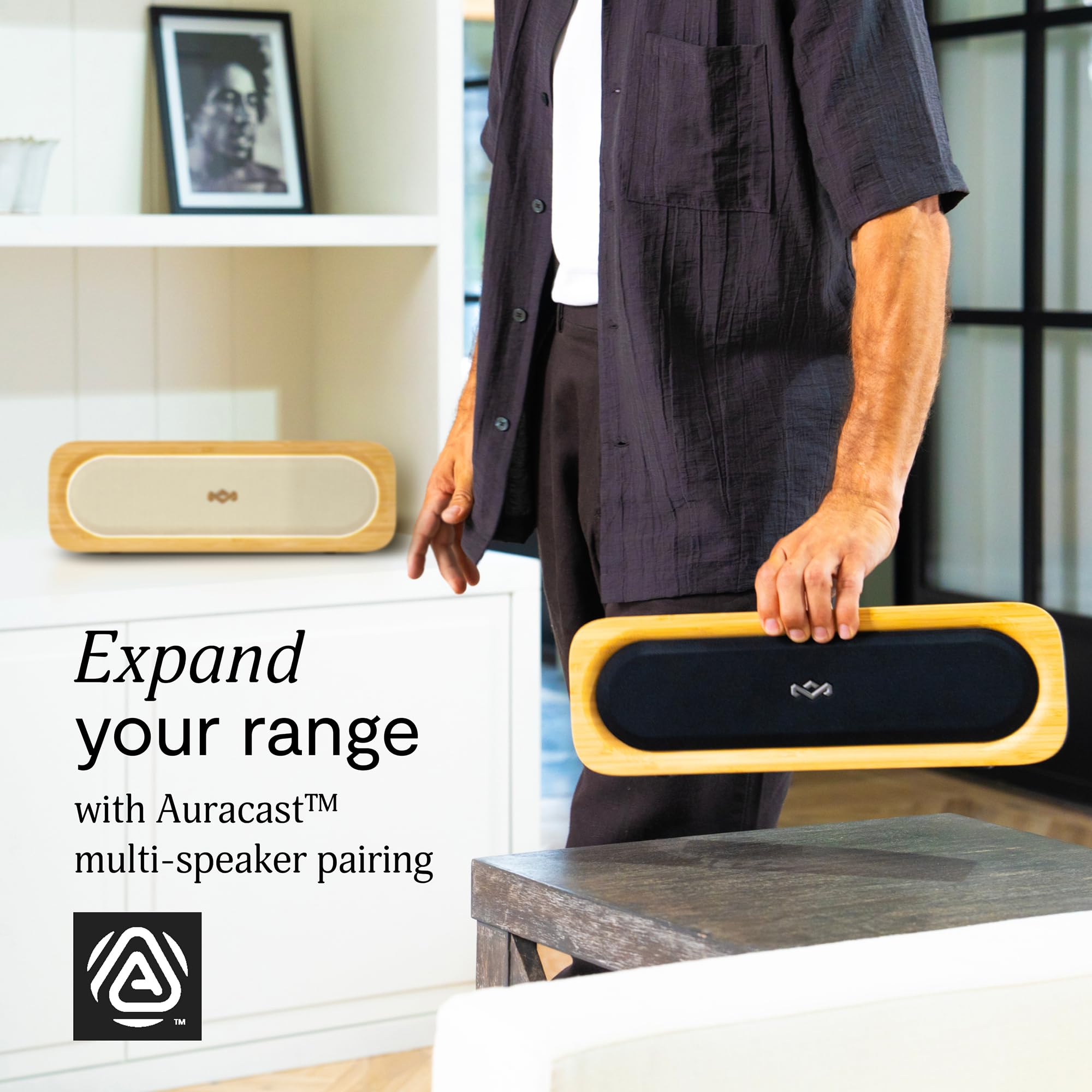 House of Marley Get Together 3 Enceinte Bluetooth Portable 30W - Noir