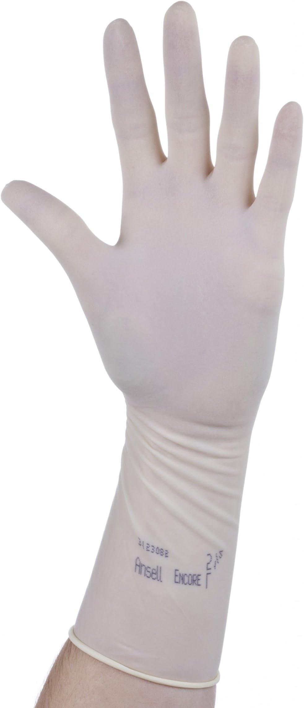 Ansell EncoreAJ5785206EU ANSELL ENCORE LATEX PF GLOVES SIZE 8.5 (Pack of 50)