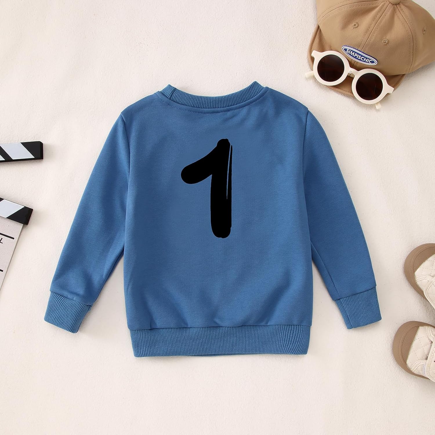 Birthday Boy Sweatshirt 1-8 Years Old Boys Birthday Outfit Tops Kids Toddler Baby Boy Bday Party Long Sleeve Shirts - Image 4