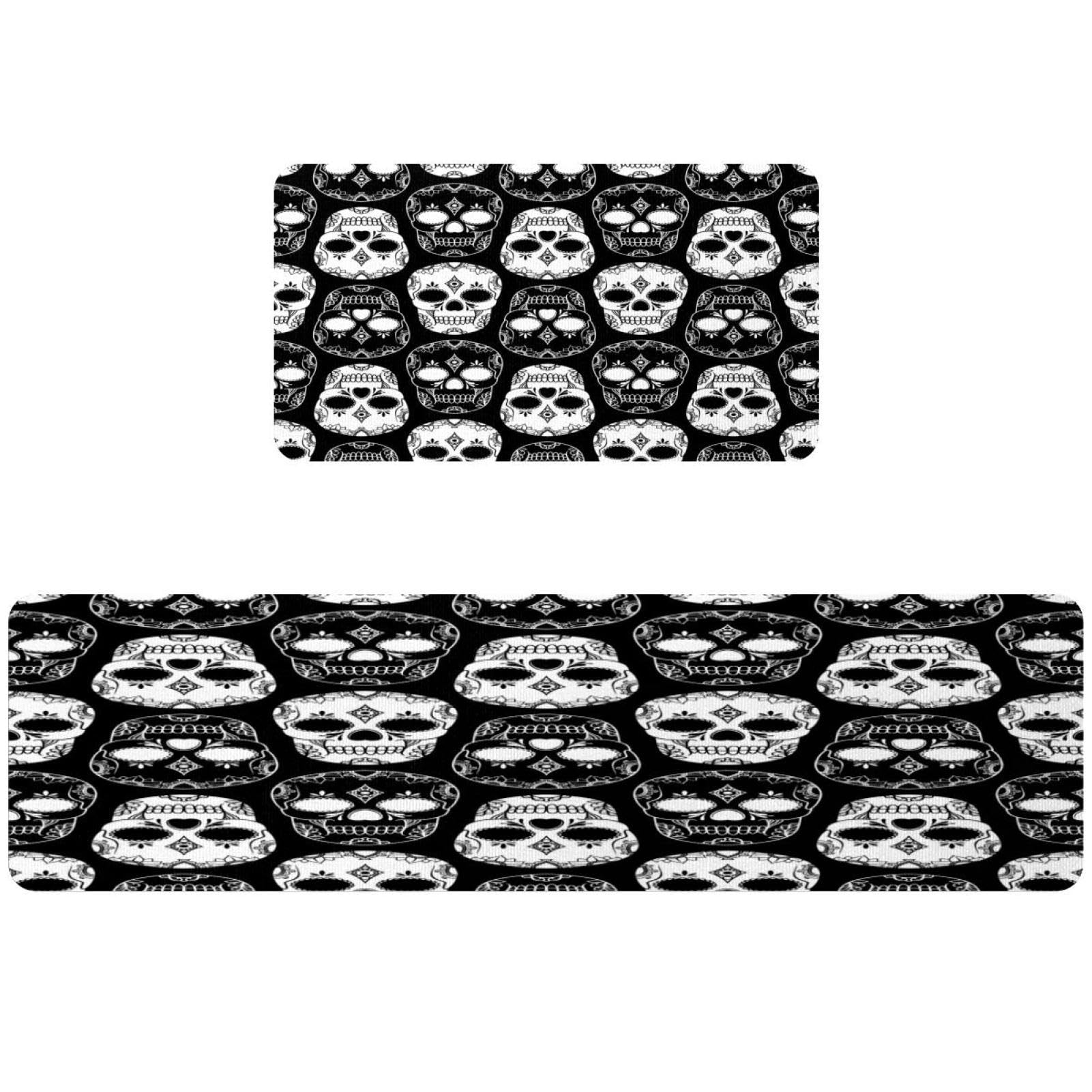 Tapis de cuisine absorbant lavable et antidérapant pour sol de cuisine et buanderie
