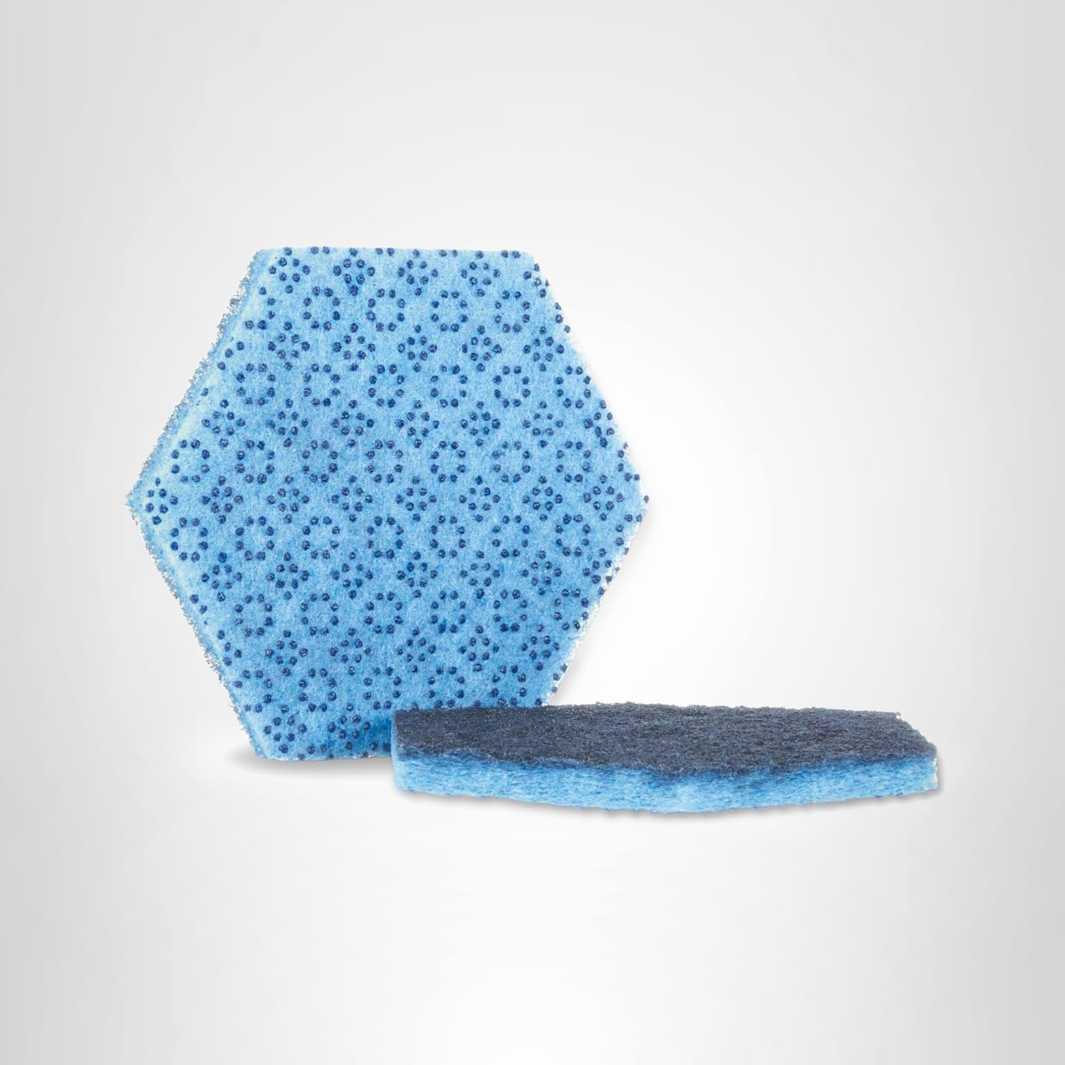 3M Scotch-Brite 09634 Low Scratch Scour Pad 2000Hex, Blue (Pack of