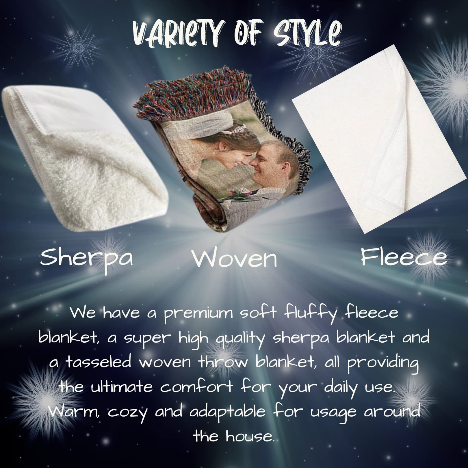 Amazon.com: Samoyed Dog Blanket - Have a Holly Jolly Christmas