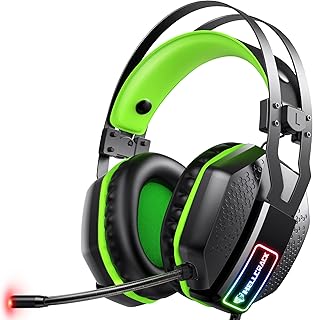 Mifanstech V-10 Gaming Headset for Xbox One Xbox Series X|S PS4 PS5 and Switch-Surround Sound Wired Over-Ear Headphone wit...
