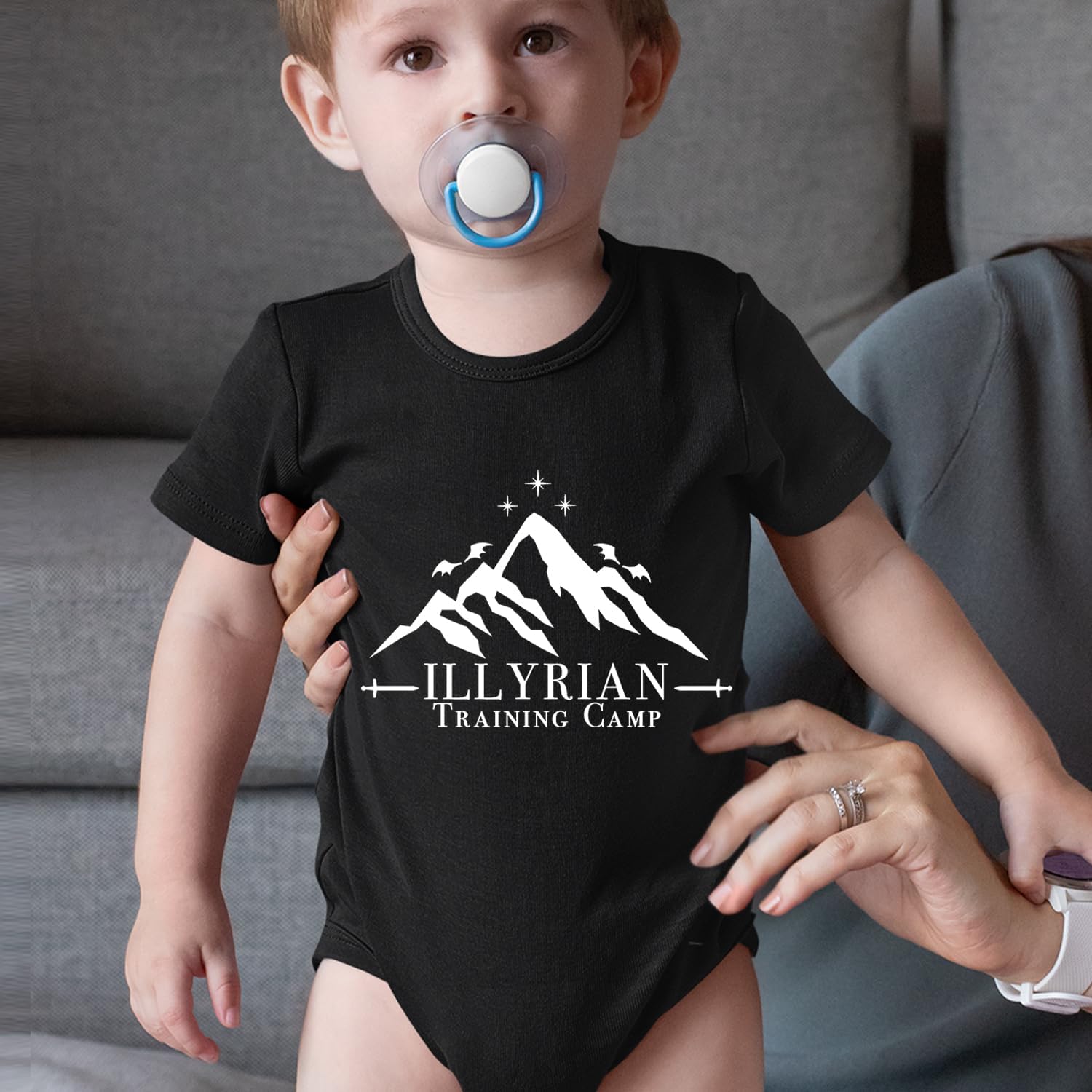 Illyrian Training Camp Night Court Infant One-Piece Bodysuit, Soft Cotton
