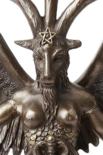 Miniatura 5 de Nemesis Now Baphomet - Figura de bronce (11.6 in, resina, tamaño único)