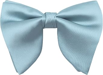 Mantieqingway Bow Ties for Men, Pre Tied Bowtie Adjustable Oversize Mens Bow Tie for Tuxedo, Vest, Wedding, Party, Graduation