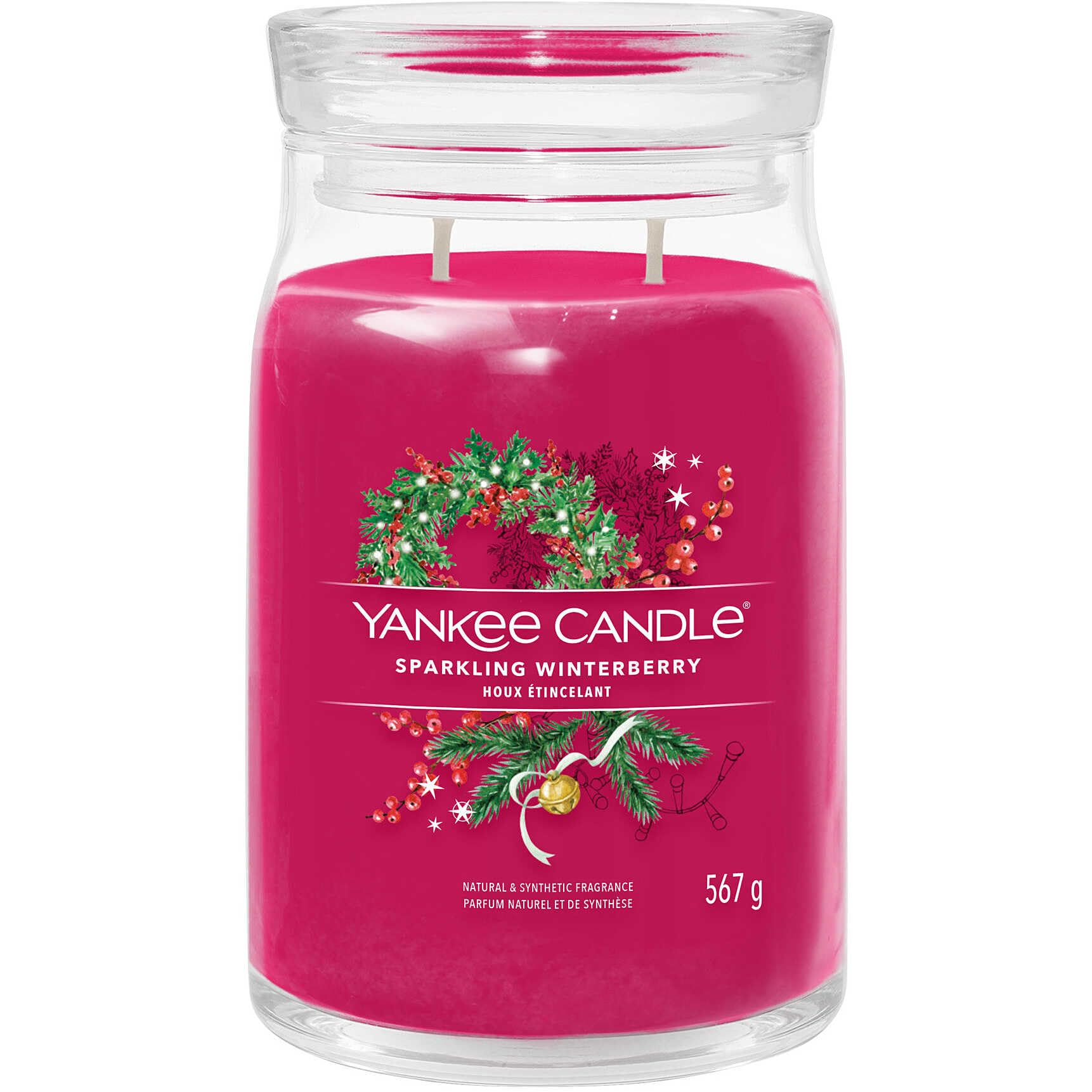 Yankee Candle Sparkling Winterberry Large Jar