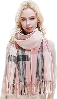 Sponsored You’re seeing this ad based on the product’s relevance to your search query.Learn more about this advertisement RIIQIICHY Women's Winter Checked Scarves Scarves Winter Scarf Women Cuddly XXL Pashmina Scarf Autumn