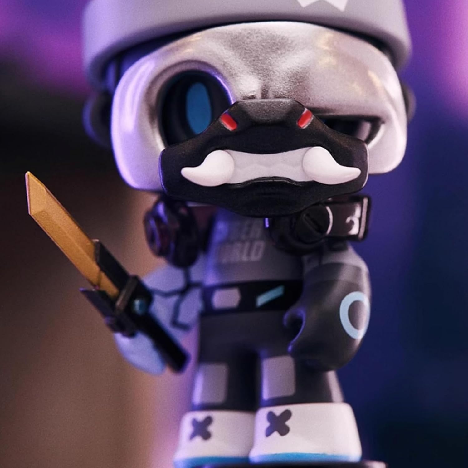 Anime Blind Box, Random One Cute Mr Bone Junior 2 Biohazard District Series Mystery Box Figure, Collectable PVC Figure for Birthday Gifts