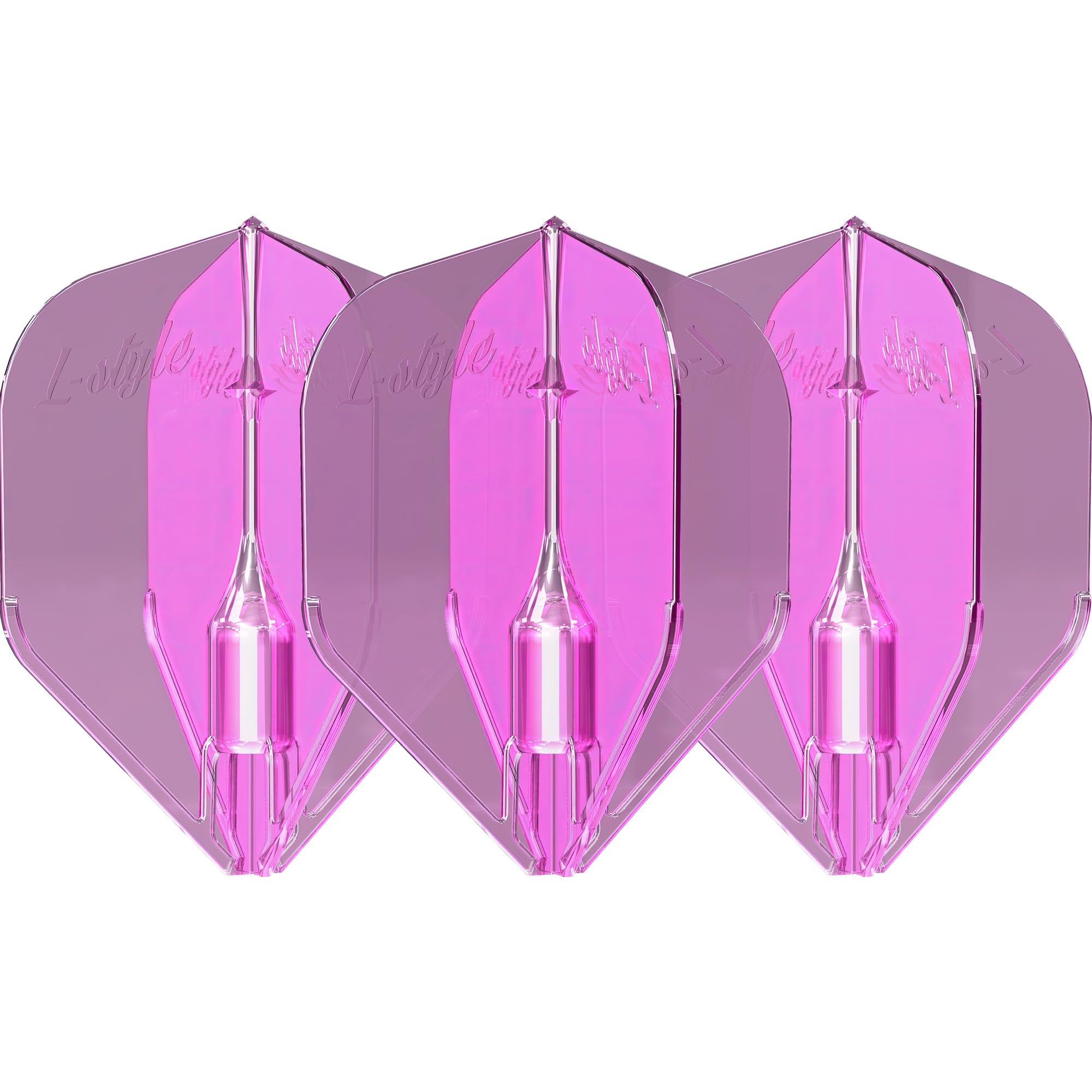 L-Style Champagne Flight Fantom Shape Pink
