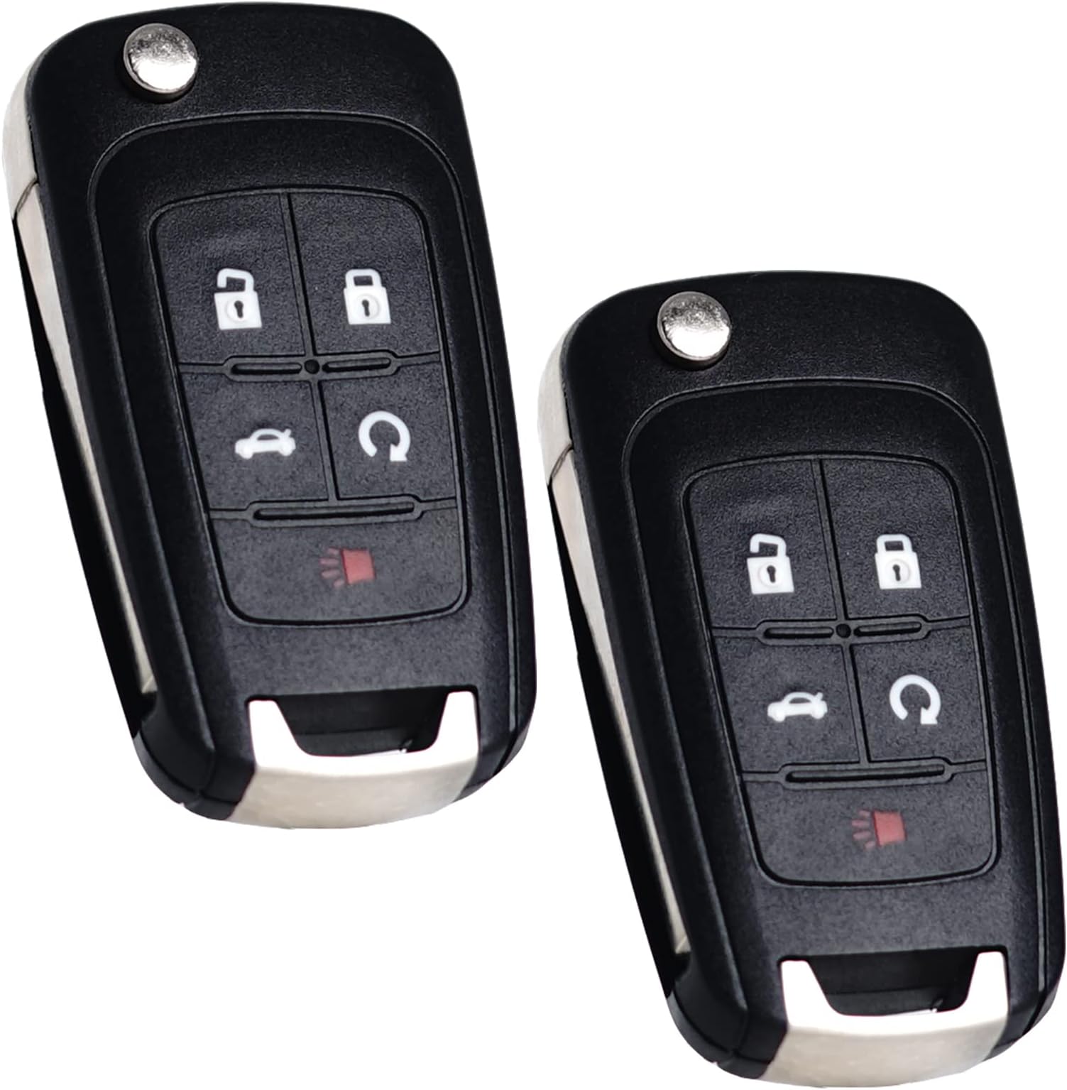 Key Fob Replacement Fits for Chevy Cruze Equinox Camaro Impala Malibu Sonic Buick Regal Verano Encore Lacrosse GMC Terrain 2010-2021 OHT01060512 Keyless Entry Remote Control 13504199