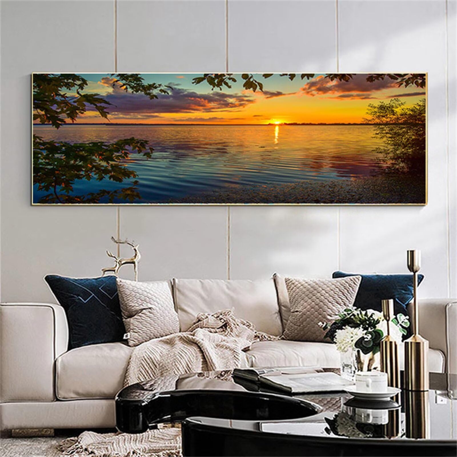 DIY Diamond Painting Adultes et Enfants Complet Mosaïque Strass 50x100cm