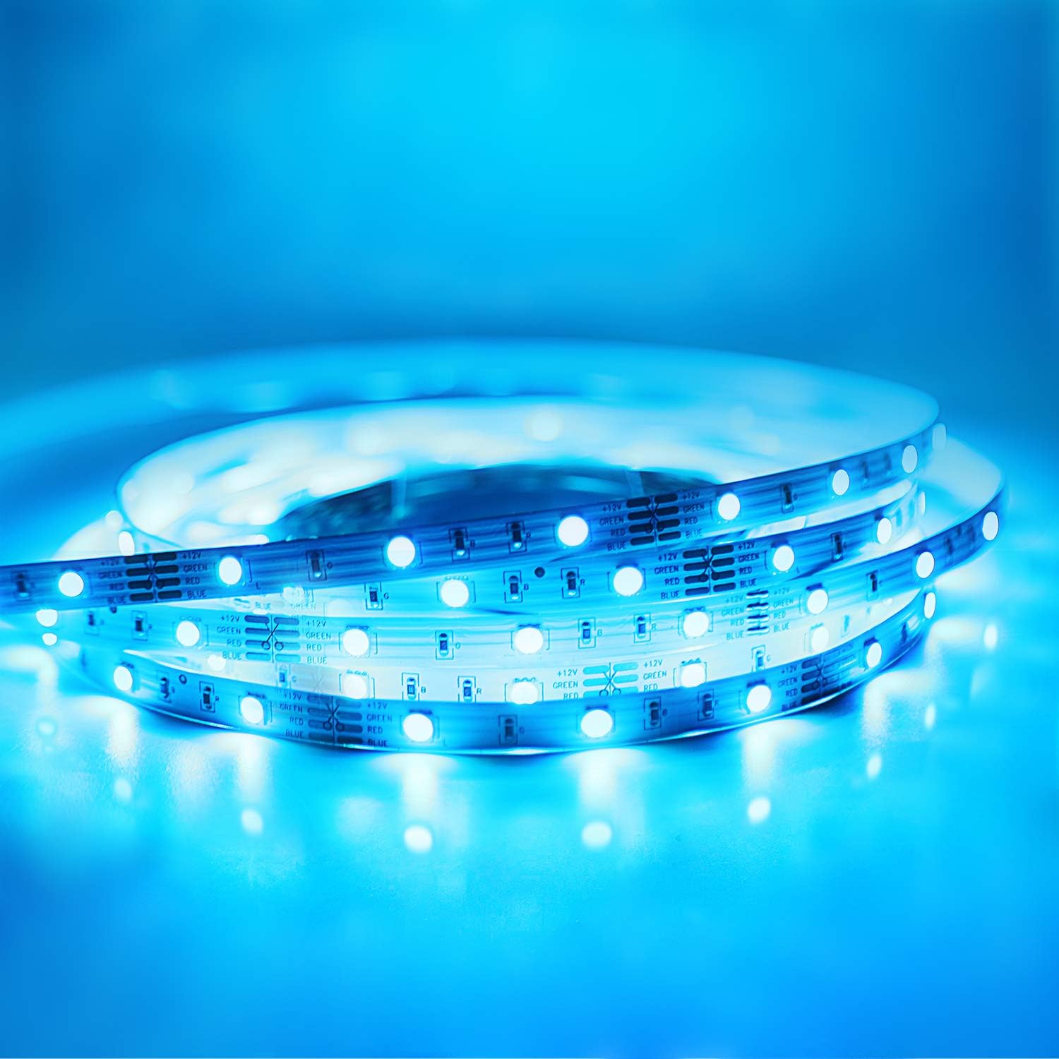 QJB LED Strip Light, 32.8ft 10M SMD 5050 300 LED Strip