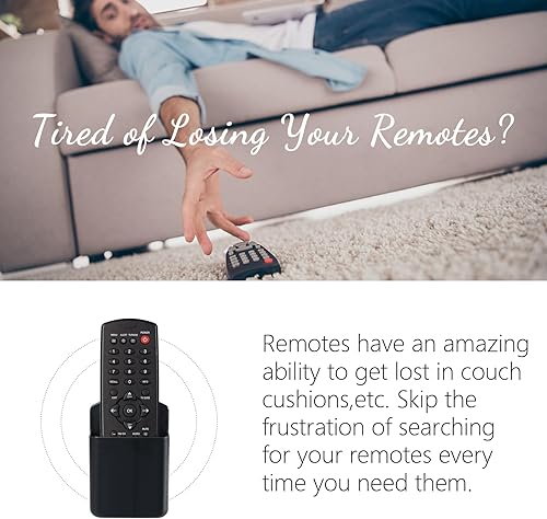 Miniatura 2 de Soporte de pared para control remoto, 2 piezas, soporte para controlador de TV, soporte remoto autoadhesivo, soporte para bolígrafo de pared,