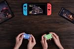 8Bitdo Micro Bluetooth Gamepad Pocket-sized Mini Controller for Switch/Switch 2, Android, and Raspberry Pi, Supports Keyboard Mode (Blue)
