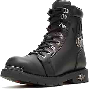 Harley Davidson ミリタリーブーツ ブラック Harley-Davidson® Men's Boxbury 7-Inch Black Composite Toe