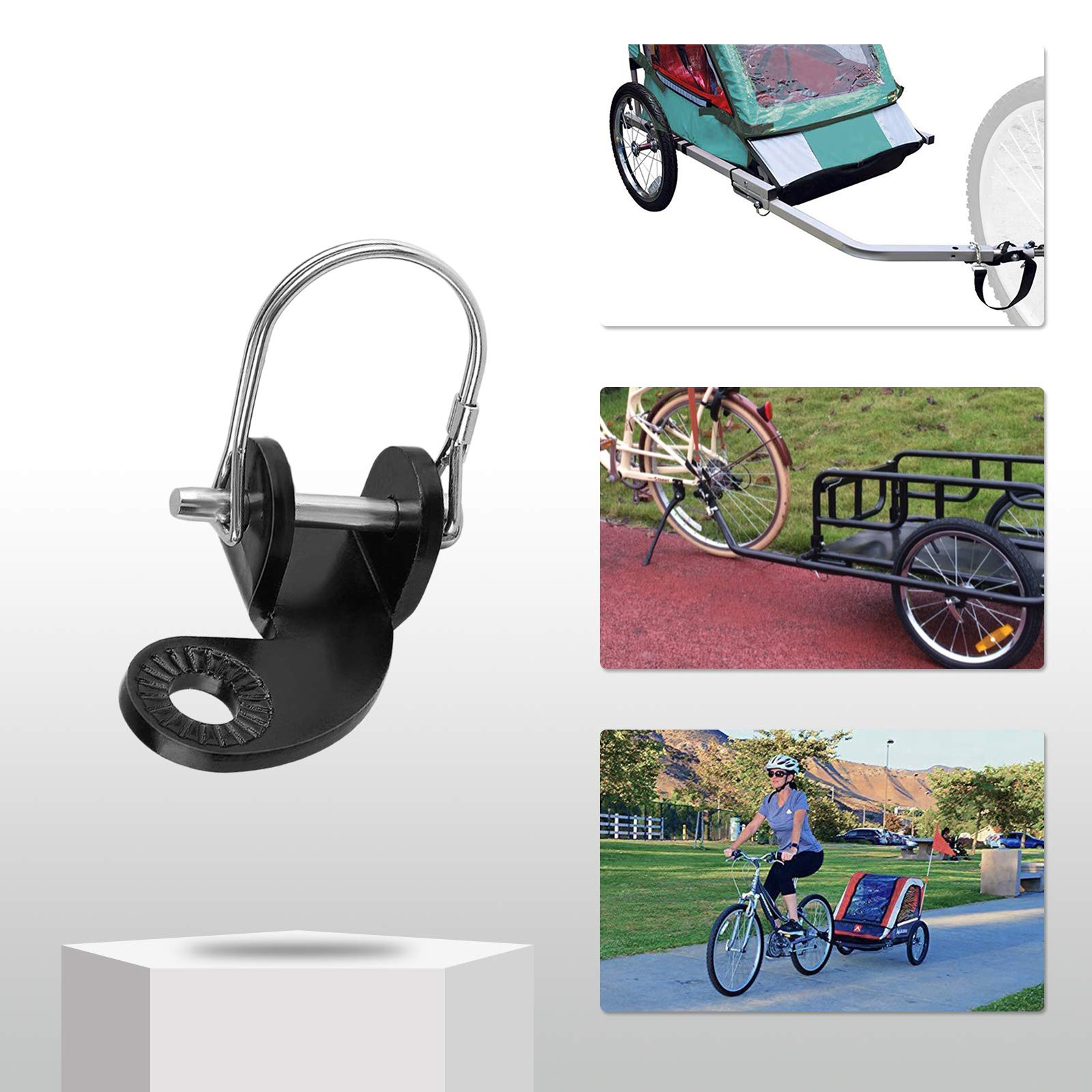 Tête d'attelage pour remorque quad ou citerne