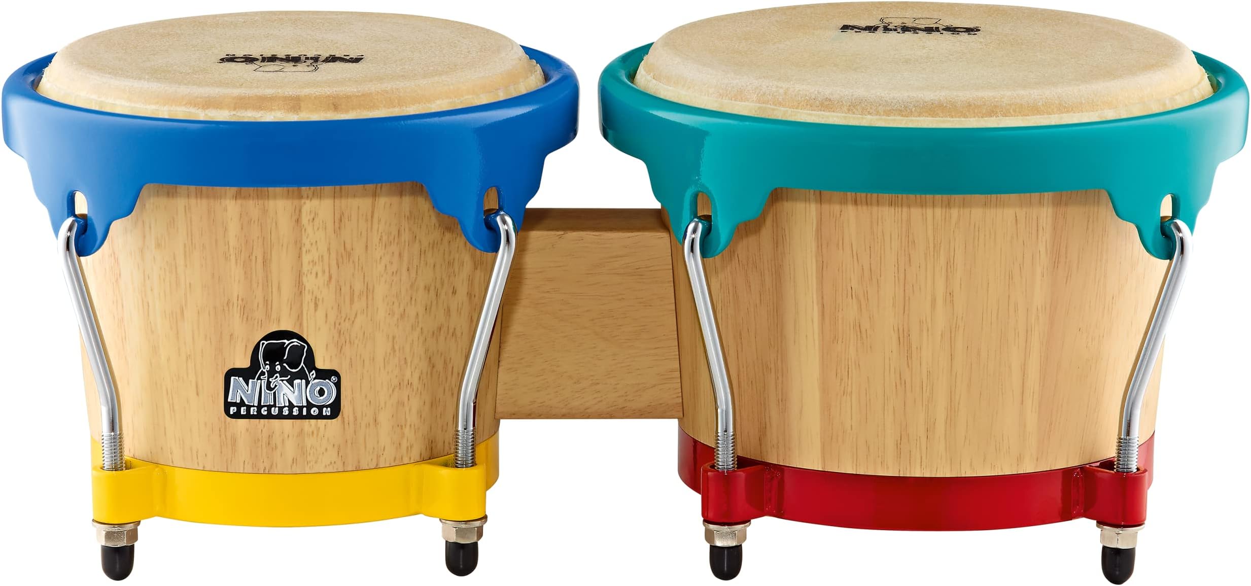 Shaker En Bois Nino Percussion Pour Enfants – Instrument De Musique Dès 3 Ans – Bois De Chêne Du Siam Naturel – Facile à Utiliser