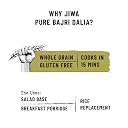 JIWA healthy by nature Pure Bajri Dalia | Cooks In 15 Minutes | Millet | Broken Pearl Millet Daliya | Gluten Free | 500 G gallery image