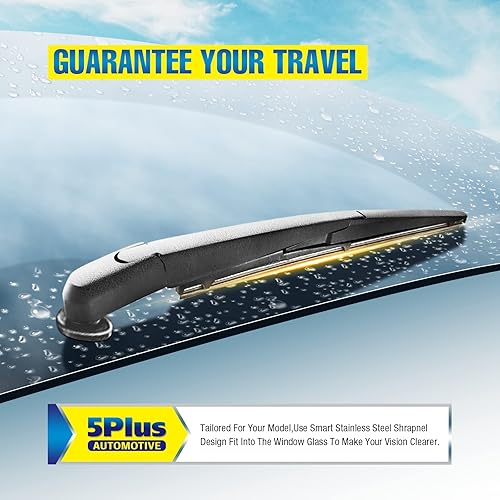 Vista 96 de 5 PLUS® - Limpiaparabrisas trasero de 25.5 cm, repuesto filtro genérico