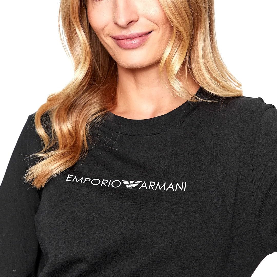 Emporio Armani Logo da Donna Pajamas Iconic Set Pajama (Pacco da 2)