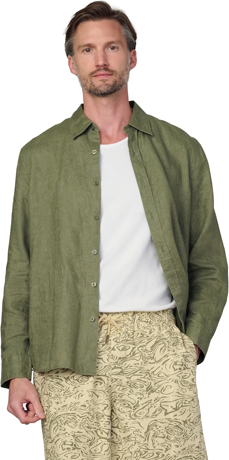 Joe's Mens Jakob Linen Shirt
