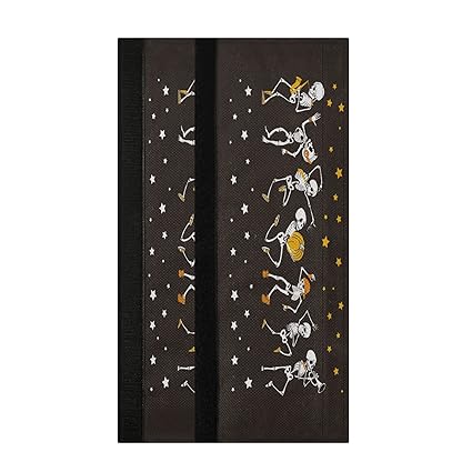 Music Skull 2 Pcs Refrigerator Door Handle Covers Dishwashers Grill Microwave Cabinet Door Cloth Protect Kitchen Appliance Clean