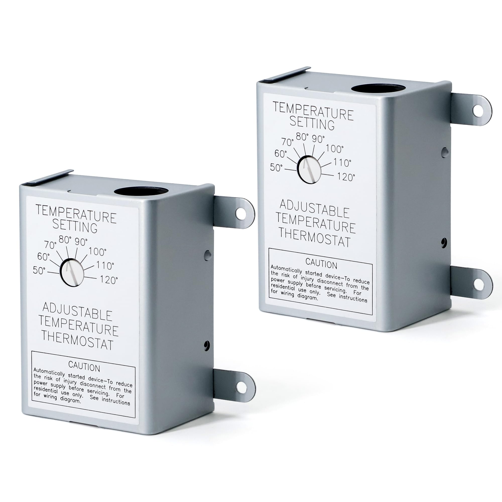 Attic Fan With Thermostat Humidistat Controller, Adjustable Temperature Humid