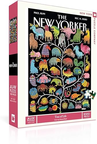 Miniatura 2 de New York Puzzle Company - New Yorker Tree of Life - Rompecabezas de 1000 piezas