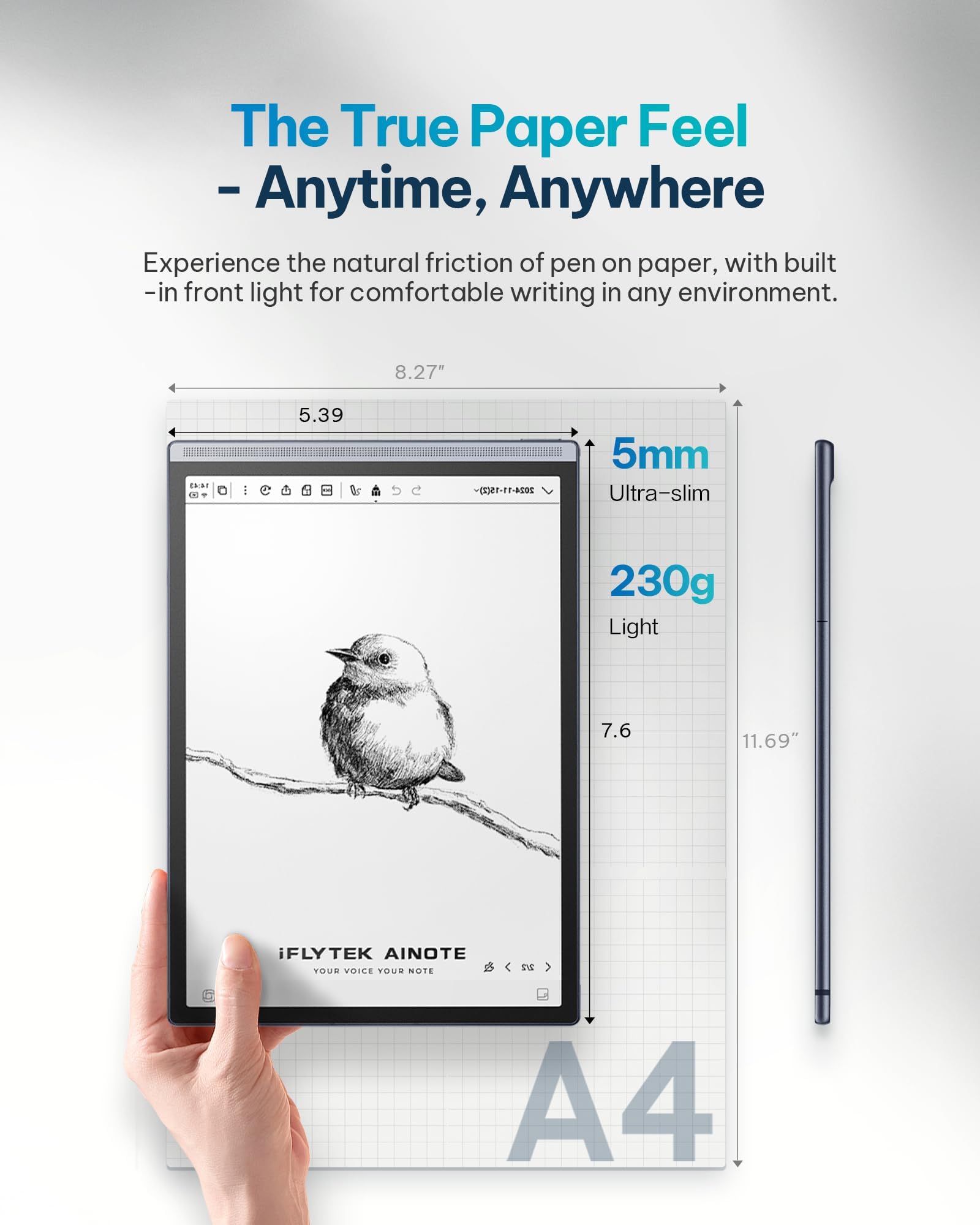 Amazon.co.jp: AINOTE Air 2セット 8.2インチ AI E インクタブレット