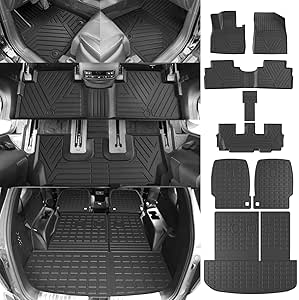 powoq Fit 2017-2022 Mazda CX-5 Cargo Liner Car Trunk Mat TPE Rear Seat Protector for 2017 2018 2019 2020 2021 2022 Mazda CX-5 Accessories (Rear Backrest Mat