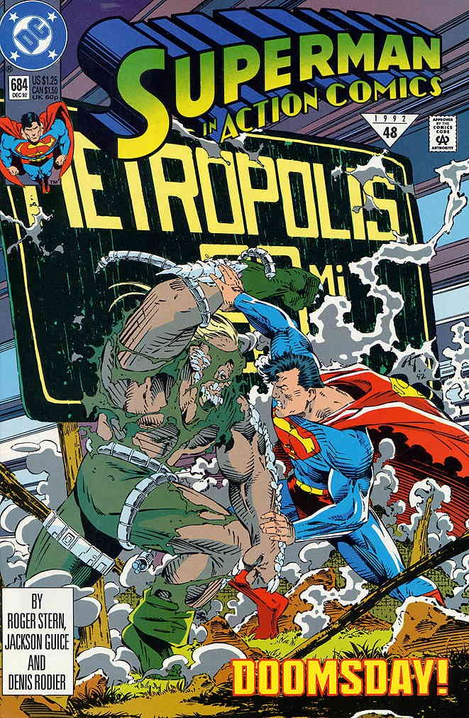 Amazon.com: Action Comics #684 VF ; DC comic book | Superman