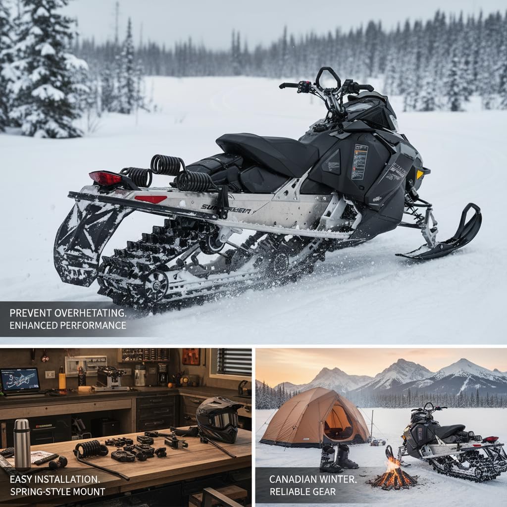 POCREATION Ice Scratcher Tool Set 20PCS for Snowmobile Ski-Doo G4 XM XP Summit Winter Riding Maintenance