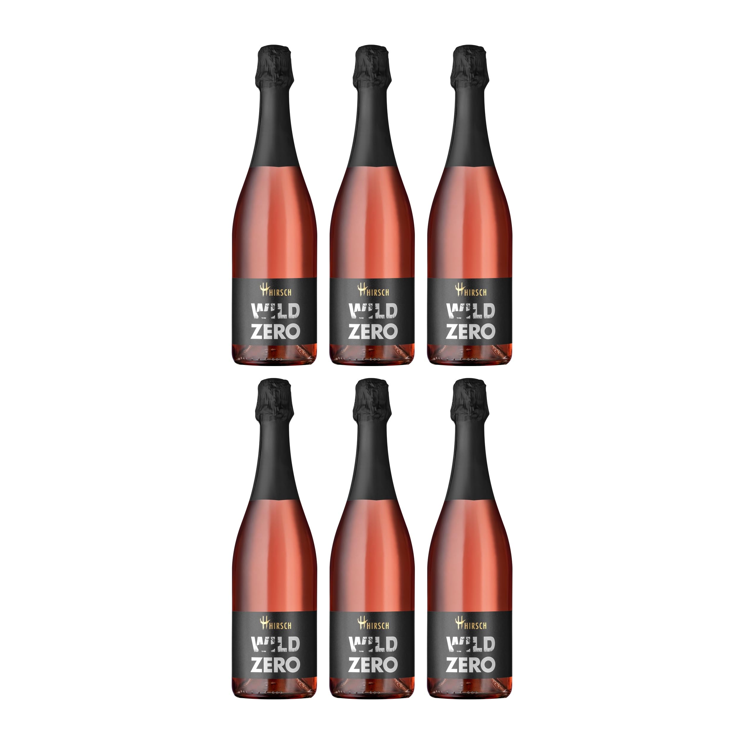 Christian Hirsch Wild Zero Alkoholfreie Getränke Rosé vegan Deutschland inkl. FeinWert E-Book (6 x 0.75 l)