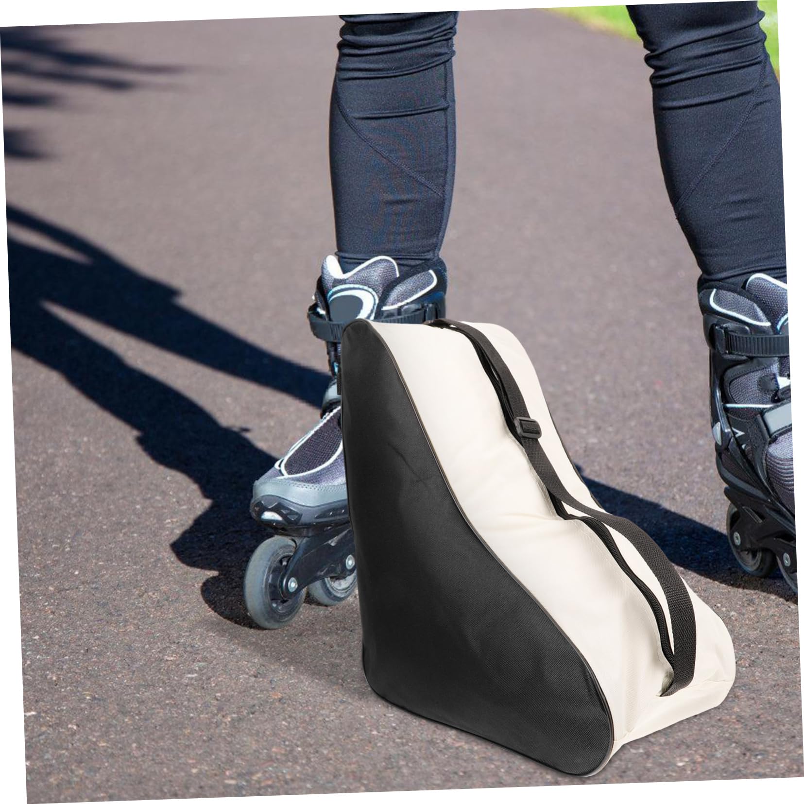 POPETPOP Borsa Da Skate Ghiaccio Contenitore Per Pattini a Rotelle Accessori Pattinare Magazzinaggio Pattini a Rotelle Per Portarulli Forniture Pattini a Rotelle Panno Oxford
