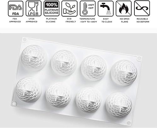 Miniatura 6 de Molde de silicona para hornear piña 3D para pastel de mousse, postre francés, molde de silicona de piña para jabón, velas, molde de decoración de