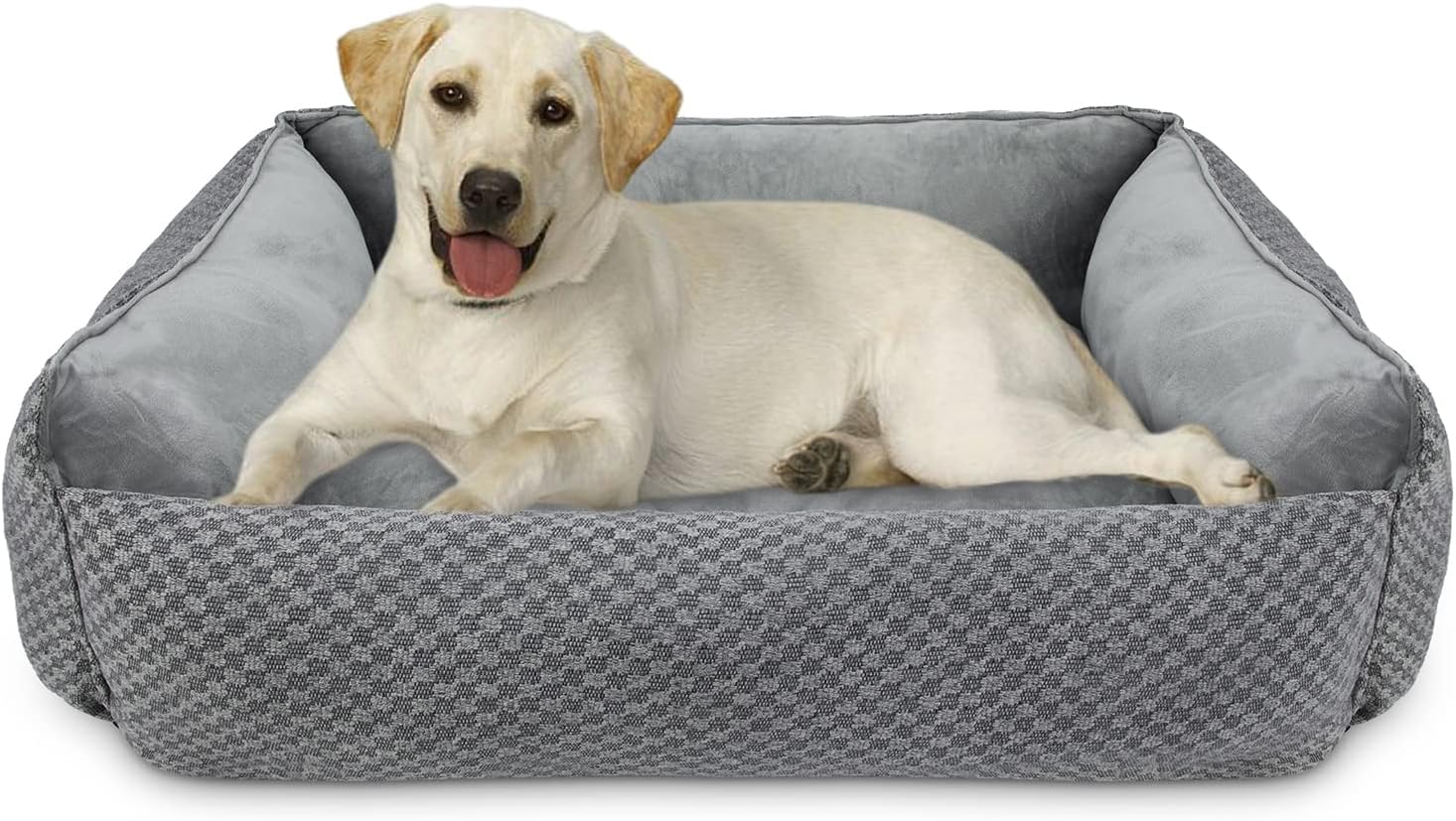 JOEJOY Extra Large Dog Bed Washable(89x63cm), Super Soft Cosy Dog Beds
